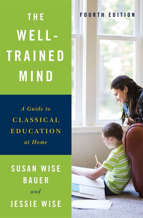 Well trained mind - Aug 9, 2016 · The Well-Trained Mind will instruct you, step by step, on how to give your child an academically rigorous, comprehensive education from preschool through high school—one that will train him or her to read, to think, to understand, to be well-rounded and curious about learning. Veteran home educators Susan Wise Bauer and Jessie Wise outline ... 